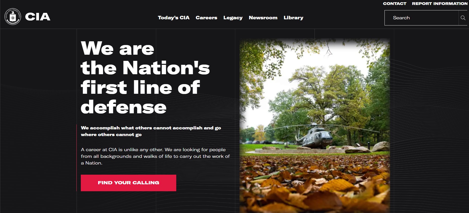 CIA 홈페이지 CIA 홈페이지